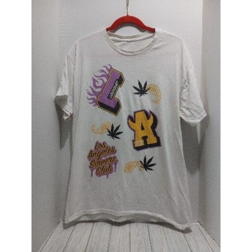 Los Angeles Sinners Club Tshirt Men's Size XL
